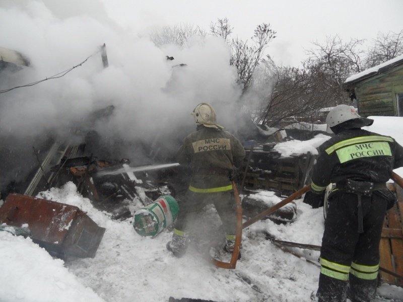 Пожарно-спасательные подразделения ликвидировали пожар в Суоярвском МО.